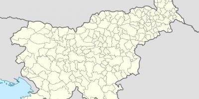 स्लोवेनिया नक्शा स्थान